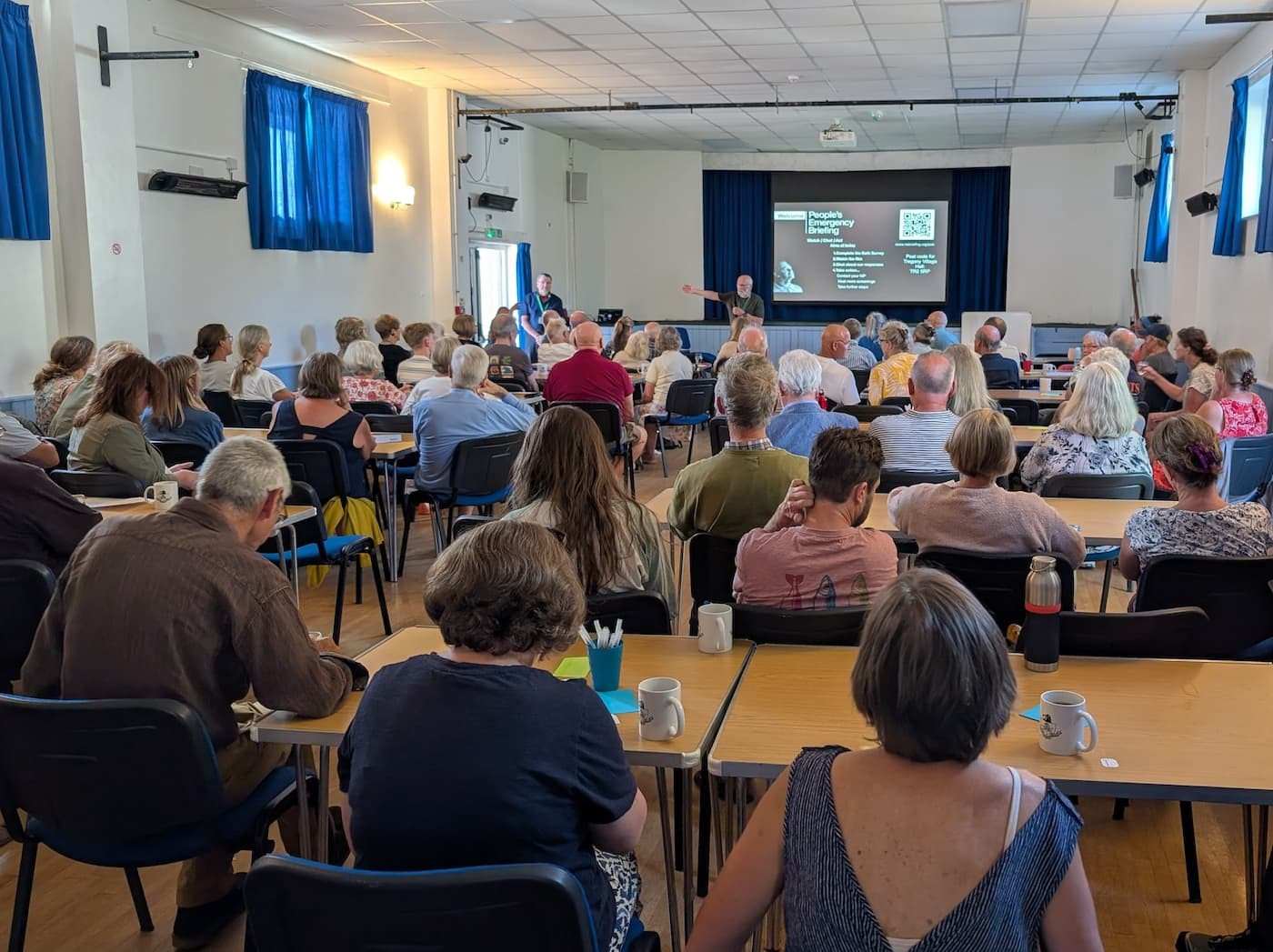 National Emergency Briefing audience